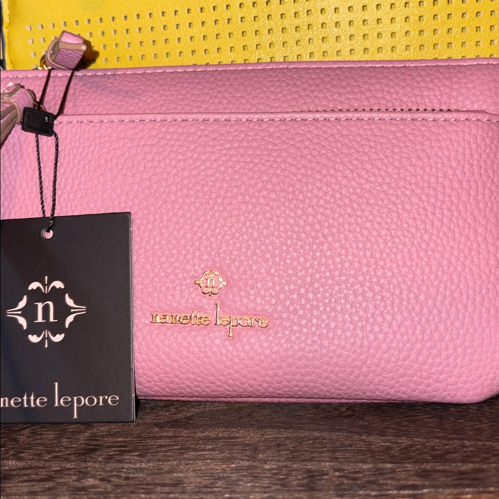 Nanette Lapore Mauve Wristlet